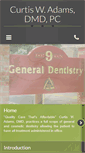 Mobile Screenshot of flemingtondentistry.com
